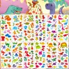 Pegatinas 3D Transfronterizas: Stitch, Sonic, Spider-Man, Pegatinas de Burbujas Congeladas, Pegatinas de Capibara para Niños