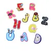 Patches Criativos de Desenho Yixiu Bordados com Letras de Borda Queimada Feitos à Mão para Roupas, Patches para Reparo de Furos, Adesivos Decorativos DIY para Passar a Ferro