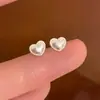 Pendientes de plata 925 con pasador para puestos callejeros y mercados nocturnos, moda coreana para mujer, artículos populares de transmisiones en vivo de influencers, pendientes de lujo ligero al por mayor
