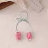 Elástico de Cabelo Tulipa Doce Estilo Coreano Simples Versátil Elegante Laço Elástico de Cabelo Estilo Ins