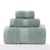 Toalha Quadrada de Fibra de Bambu Onda 34*34 Toalha Atacado Macia e Absorvente Jardim de Infância Sem Fiapos Toalha de Lavar Rosto Ins
