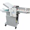 Máquina de dobrar automática Shanghai Xiangbao XB-3800 240g chapa de cobre dobra em acordeão dobra interna três dobras externas três dobras