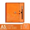 Cajas de regalo de alta gama con cuadernos, cuadernos de empresa personalizados, libros de registro de reuniones, regalos para juntas anuales corporativas, disponibles para venta al por mayor