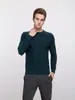 Suéter de punto a rayas transfronterizo yingao para hombre, nuevo suéter base de punto jacquard de cuello redondo de manga larga estilo americano para jóvenes