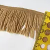 Encaje de Hilo de Dos Colores Hecho de Acrílico de Fábrica, Adorno de Encaje con Borlas de Colores, Adorno para Ropa de Niños y Disfraces de Presentación, Adorno para Faldas
