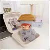 Solo ropa de muñeca: Colgante de muñeca de peluche de vinilo de la serie Hirono Road Log, Ropa de muñeca Hirono, Camiseta, Ropa interior, Delantal