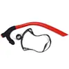 Tubo de Respiração para Natação Semi-seco Alongado Treino de Crawl Artefato Especial de Ventilação Subaquática Equipamento de Snorkel Adultos Crianças