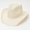 Nuevo Sombrero Vaquero Occidental con Lentejuelas Europeo y Americano Sombrero de Jazz Retro con Lentejuelas Sombrero para Hombres y Mujeres Hueco y Transpirable