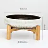 Macetas de Cerámica para Suculentas con Esmalte de Horno de Colores de 10 Pulgadas, Creativas para Interiores, Escritorio, Adornos de Bonsái, Macetas de Cerámica Transfronterizas para Jardinería