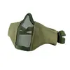 Equipamento tático V10 suprimentos de autodefesa ao ar livre equipamento protetor de arame de aço para meia-face máscara protetora de campo ao ar livre