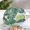 Bolsa Cosmética de Tela Simple Transfronteriza para Mujer, Bolsa de Almacenamiento de Lona para Viaje, Estuche Cosmético Portátil Impermeable de Gran Capacidad Estampado