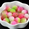 Slime diy artesanal frisado material abs Bayberry bola gradiente imitação pérola redondo enchimentos populares