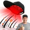 Touca a Laser de Luz Vermelha para Crescimento Capilar Portátil para Uso Doméstico Terapia Infravermelha Touca para Cuidados com o Cabelo e Saúde Dispositivo para Cuidados com o Couro Cabeludo e Cabelos