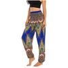 Amazon 2021 Pantalones de Yoga de Venta Caliente Europeos y Americanos Pantalones de Pierna Ancha Impresos Digitalmente Pantalones Casuales
