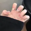 Parche para Uñas de Mariposa Portátil para Manicura Producto Terminado Venta al por Mayor Parche para Uñas Removible Parche de Manicura Estilo Ins Removible