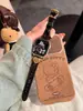 Corazón de Amor Kitty Patrón de Bambú Correa de Cuero Adecuado para Apple Watch iWatch 12ª Generación 11/10