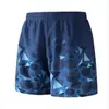 Bermuda de Natação Masculina Verão Novo Estilo Bermuda de Praia para Homens Adultos Roupa de Banho de Camada Dupla Anti-Exposição Bermuda de Natação Grande Solta