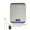 Balanza Electrónica de Cocina de Acero Inoxidable 2012 Portátil para Hornear Precisión Doméstica Balanza para Pesar Alimentos de Medicina China 5kg 10kg