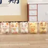 Chaveiro de resina flocado 3D de gatinho, pingente DIY para carro, material de decoração para bolsa, mais vendido