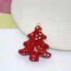 Llavero de Árbol de Navidad de Arcilla Suave al por Mayor con Diamantes, Lindo Colgante Personalizado para Bolso, Llavero de Coche, Accesorios Coloridos