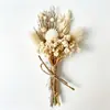 Mini ramo de flores secas transfronterizo, caja de regalo de ramillete de boda para novia y dama de honor, flores secas decorativas, flores eternas y pequeños regalos