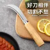 Faca para Salsicha, Faca Pequena para Descascar, Faca para Banana, Descascador de Legumes, Faca para Abacaxi, Faca para Frutas, Faca para Jaca, Faca para Alho-poró, Faca Rosa para Esculpir Salsicha