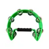 Anillos de Tambor de Flor de Plástico de Doble Capa al por Mayor Instrumentos Musicales de Educación Temprana Orff Plástico Soportes de Enseñanza de Educación Temprana Campanas de Mano de Doble Fila Ktv