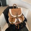 Mochila Retro Mate Súper Popular de Nicho para Mujer Otoño e Invierno 2026 Nueva Versátil Mini Mochila Bolso Pequeño para la Escuela