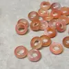 Fonte de Sal Natural Ágata Esculpida Anel de Corrida Acessórios Pulseira Acessórios DIY 641