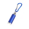Mini llavero con linterna LED, regalo de vacaciones, pequeño tubo de tracción, hebilla de montañismo, aleación de aluminio, zoom telescópico, linterna pequeña