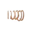 Pendientes Irregulares Europeos y Americanos Transfronterizos en Forma de C, Pendientes de Lujo Ligero y de Gama Alta, Estilo de Moda Simple y de Nicho, Pendientes Versátiles