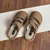 Tamancos de Linho Tipo Birkenstock para Mulheres, Novo Modelo 2026, Sapatos Preguiçosos para Uso Externo de Verão