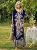 Vestido Feminino Estampado Novo Europeu e Americano 2026, Roupão Longo Solto Plus Size com Gola Redonda, Vestido para Férias na Praia Misi