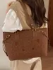 Bolso Tote Retro Versátil para Viajes Diarios para Mujer 2026 Invierno Nuevo Estilo de Gama Alta Casual Gran Capacidad Hombro Axila