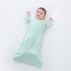 Terno de roupas de ar condicionado do bebê Fino de manga comprida Verão de algodão Roupas de casa do bebê menino Roupas de verão Pijama infantil da filha Saco de dormir