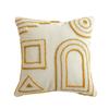 Almohada Personalizada al por Mayor Empalme Sol Dorado Romántica Tassel Bucle Terciopelo Cojín Dormitorio Sofá Hogar