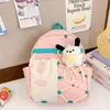 Mochilas Escolares de Cores Contrastantes para Jardim de Infância para Meninos e Meninas, Mochilas para Bebês, Estilosas, Ultraleves, Fofas, Mochilas de Grande Capacidade