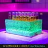 Balde de Gelo Luminoso para Bar Boate KTV Sala Privada Moldado por Injeção À Prova de Queda Balde para Cocktail Cerveja Estrutura de LED para Cerveja Comercial