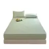 Colcha pieza única funda de cama protector de colchón funda de cama algodón puro 100% todo algodón funda de colchón ajustable 2026 funda de cama