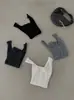 26 Nuevo Estilo de Otoño Top, Lana Fina Color Sólido Cuello en U Tejido Ajustado Camisola para Viajes Diarios para Mujer