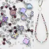 Venta Caliente Transfronteriza Trébol de Cuatro Hojas Punta de Rosa Perlas Perlas de Mijo Perlas Sueltas Accesorios para Joyería DIY Material para Cadena de Teléfono Móvil