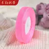 Cinta de organza colorida de 1.5 cm para pasteles, flores, regalos, cinta de lazo de poliéster, materiales hechos a mano