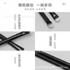 Pincel de Sombra de Ojos Doble Cara Fiyan Beauty, Pincel Detallado para Difuminar y Extender Color, Pincel de Ojos Portátil, Pincel para Cejas Salvajes, Pincel de Maquillaje