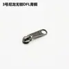Ykk No. 3, No. 5, No. 8 Resina de Nylon Metal Extractor Ropa Equipaje Zapatos Botas Tienda de Campaña Funda de Edredón Cabeza de Cremallera