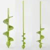 Taladro eléctrico Broca para tierra Broca de flor vástago corto Taladro de torsión para plantar vástago espiral Taladro para verduras de jardín