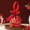 Novos estilos de sacos de doces para casamento, sacos de tecido, caixas de presente vazias para casamento, sacos de embalagem estilo chinês, lembrancinhas de alta qualidade, especiais para noivado e banquetes de casamento