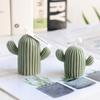 Meimuer Estéreo Cactus DIY Aromaterapia Elaboración de Velas Planta en Maceta Aromaterapia Molde de Silicona de Yeso