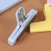 Clipe magnético, clipe magnético de plástico, clipe de caderno, clipe de documento de escritório, pasta de provas para estudantes, caderno estilo clipe de cauda longa
