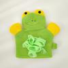 Toalla de baño para niños de venta directa de fábrica, de algodón con dibujos animados, súper suave, de doble uso, sin dolor, artefacto de baño.