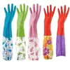 [Forro de Felpa] Guantes de Invierno para Lavar Platos, Guantes de Cocina para Tareas del Hogar, Forro de Felpa para Lavandería, Impermeables, Duraderos para Uso Doméstico